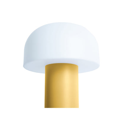 Tafellamp Luca LED geel 15x23 cm