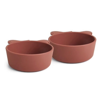 Alex Silicone Deep Plate 2-pack Koala