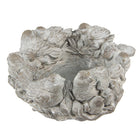 Bloempot Ø 27x12 cm grijs steenlook