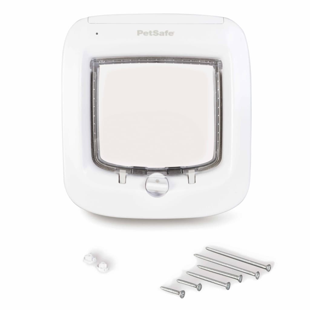 Petsafe Microchip Kattenluik Wit Ppa19-16145 Donkerbruin