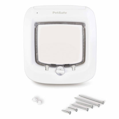 Petsafe Microchip Kattenluik Wit Ppa19-16145 Donkerbruin