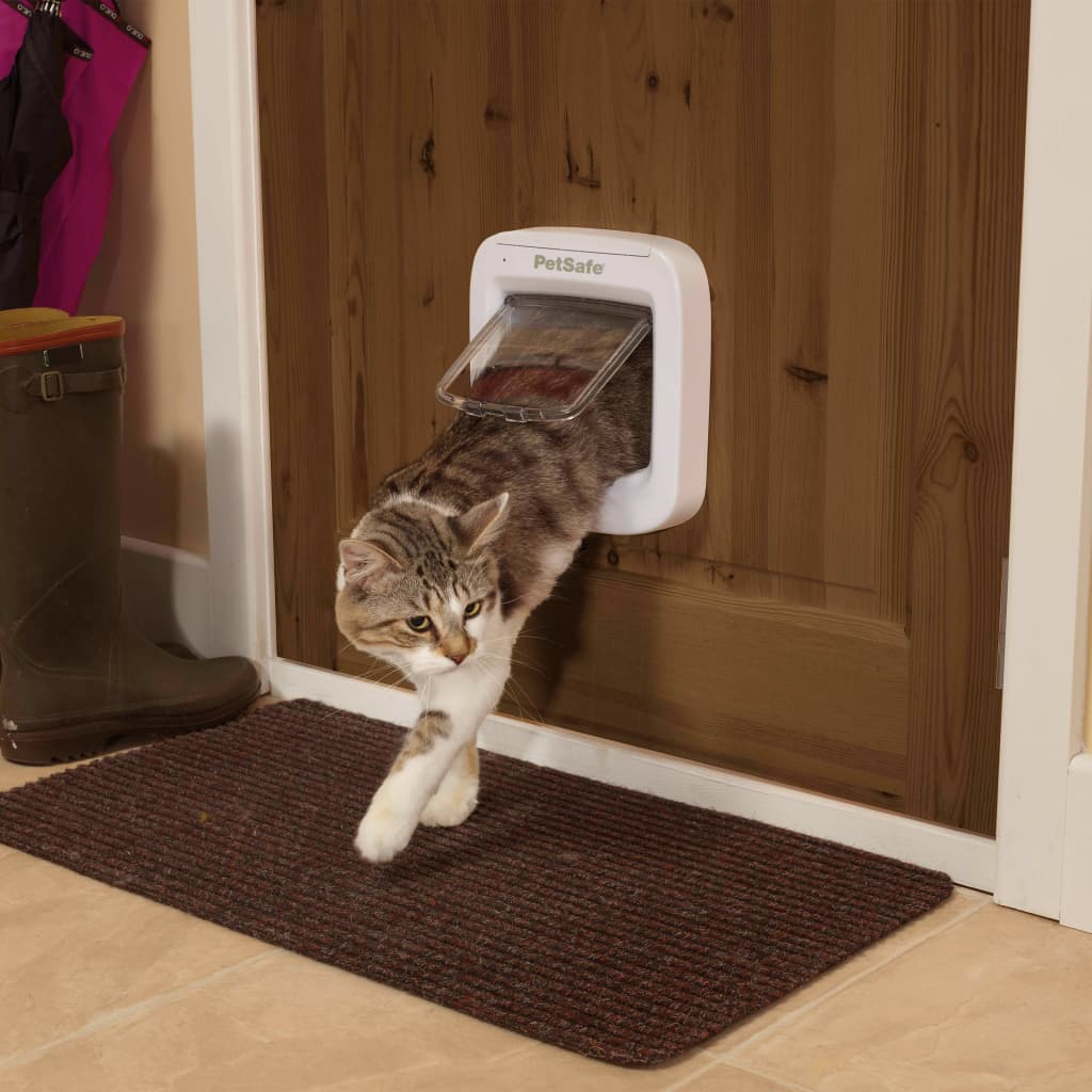 Petsafe Microchip Kattenluik Wit Ppa19-16145 Donkerbruin