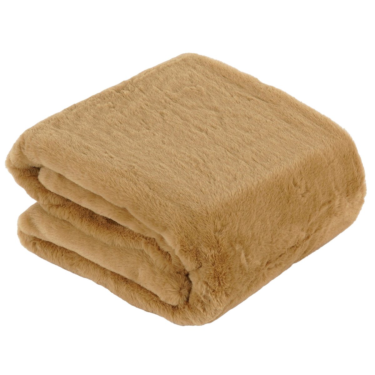 Bronte Fleece Deken Lichtbruin 200x150 Cm In The Mood