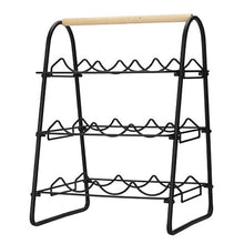 Trends4You Metalen Wijnrek Voor 9 Flessen