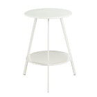 Side table outdoor Seattle White