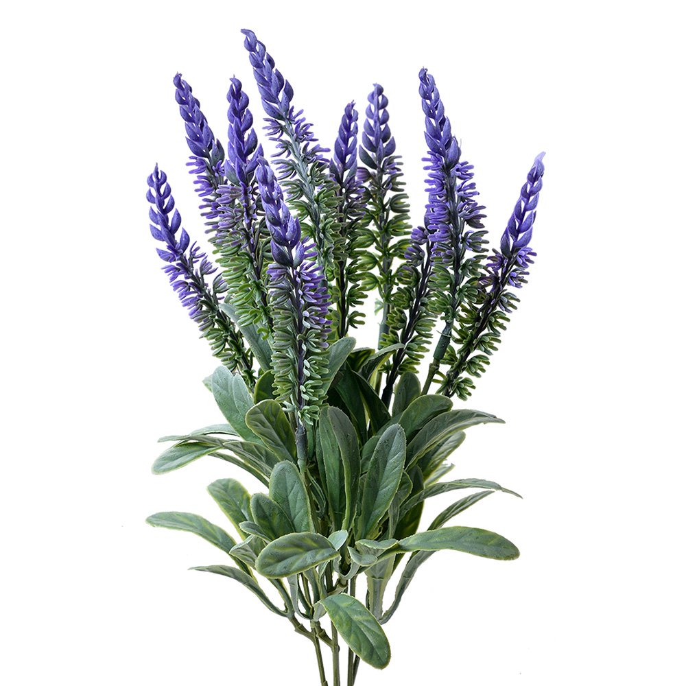 Kunstbloem Lavender 36 cm paars