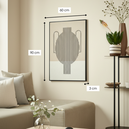 Wanddecoratie  Zwart