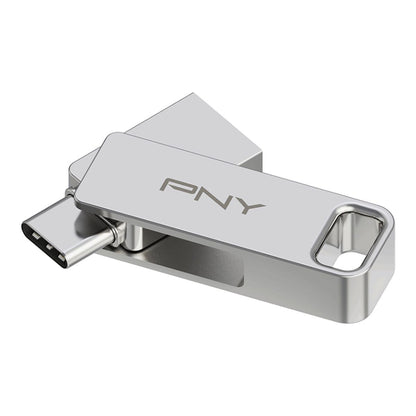 Pny Usb Stick Pny Pfdi64Gdulinktycg Zilverkleurig Staal 64 Gb