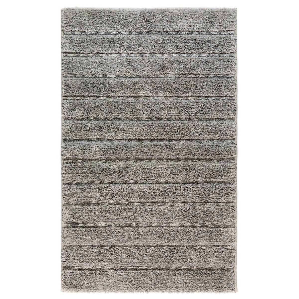 Badmat 60x100 cm katoen slategrey