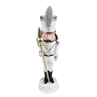 Notenkraker beeld 18 cm wit kunststof