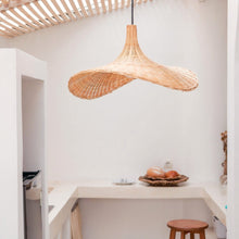 Hanglamp rotan trechtervorm 49 cm