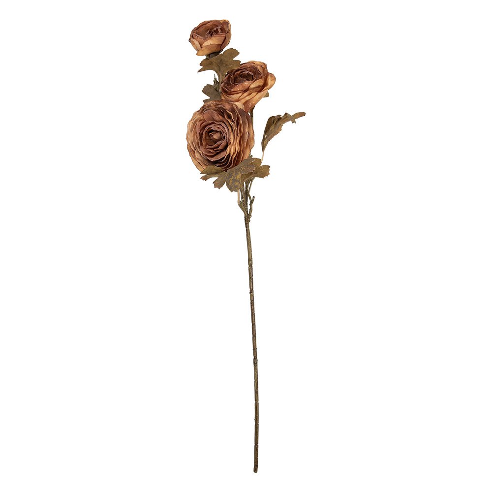 Kunstbloem 70 cm Bruin Kunststof