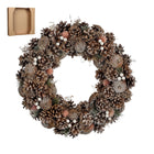 Christmas wreath - Ø50 cm - Peach