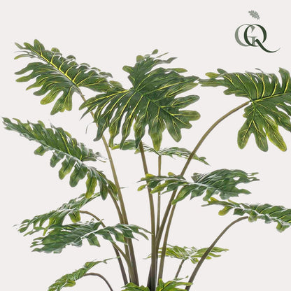 Kunstplant Philodendron 80 cm groen