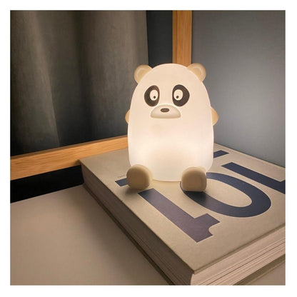 Nachtlampje panda siliconen maansteen USB