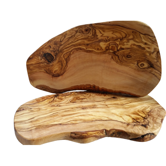 Ontbijtplank olijfhout 30-35 cm