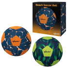 Beach voetbal maat 5 neopreen groen oranje