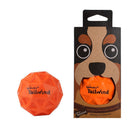 Hondenspeelgoed bal 6.5 cm oranje foam