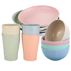 Servies set 12-delig tarwegras bio-based