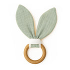 Organic cotton green teether
