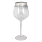 Wijnglas 700 ml smokey zwart glas