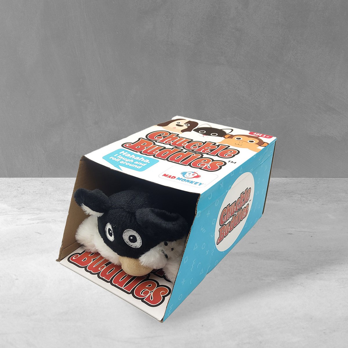 Mad Monkey Chuckle Buddie kat interactief