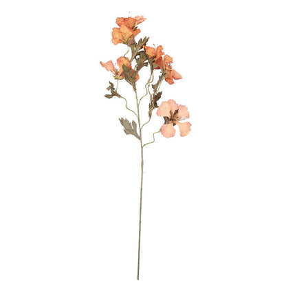 Kunstbloem 82 cm oranje kunststof