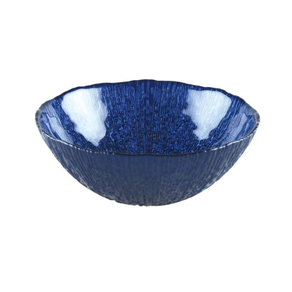 Soepkom indigo blauw 16x16x6 cm porselein