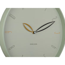 Wall clock flower petals