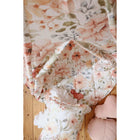 "Flower Power" round cotton mat