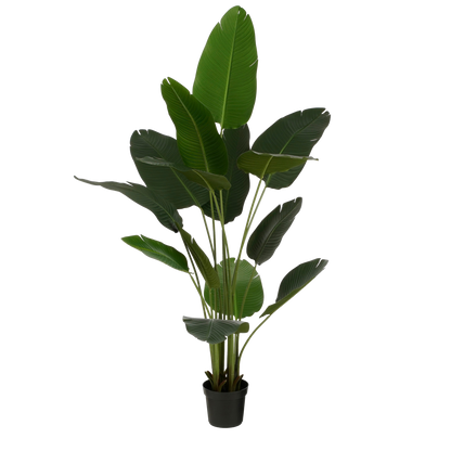 Kunstplant bananenboom 180 cm groen