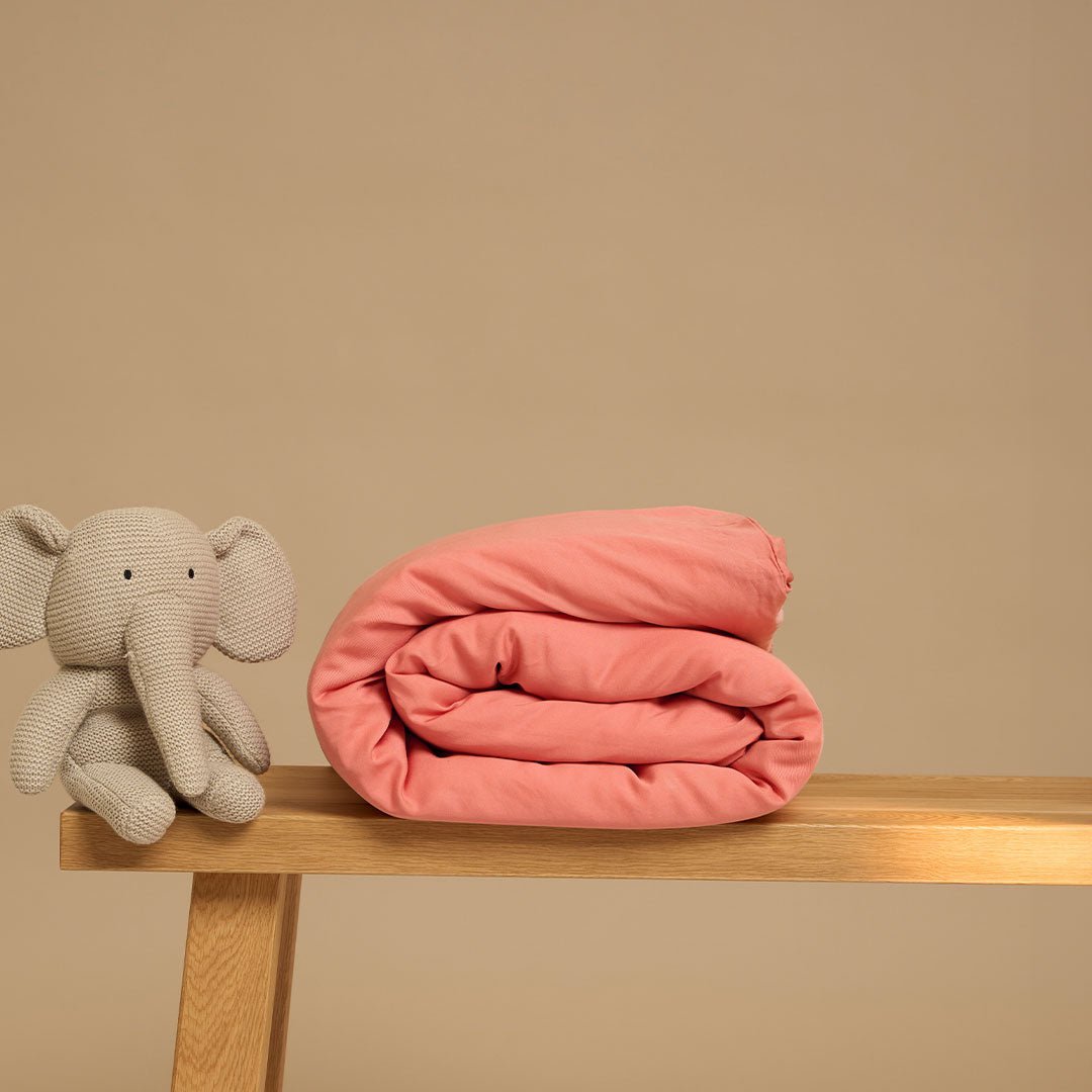Dekbedovertrek TENCEL™ Twill 100x135 cm blush