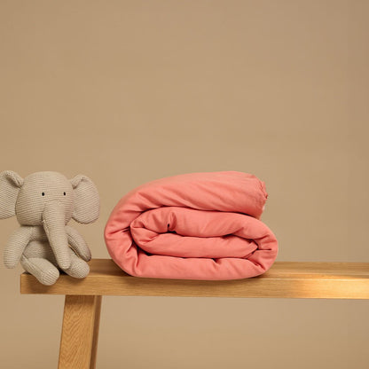 Dekbedovertrek TENCEL™ Twill 100x135 cm blush