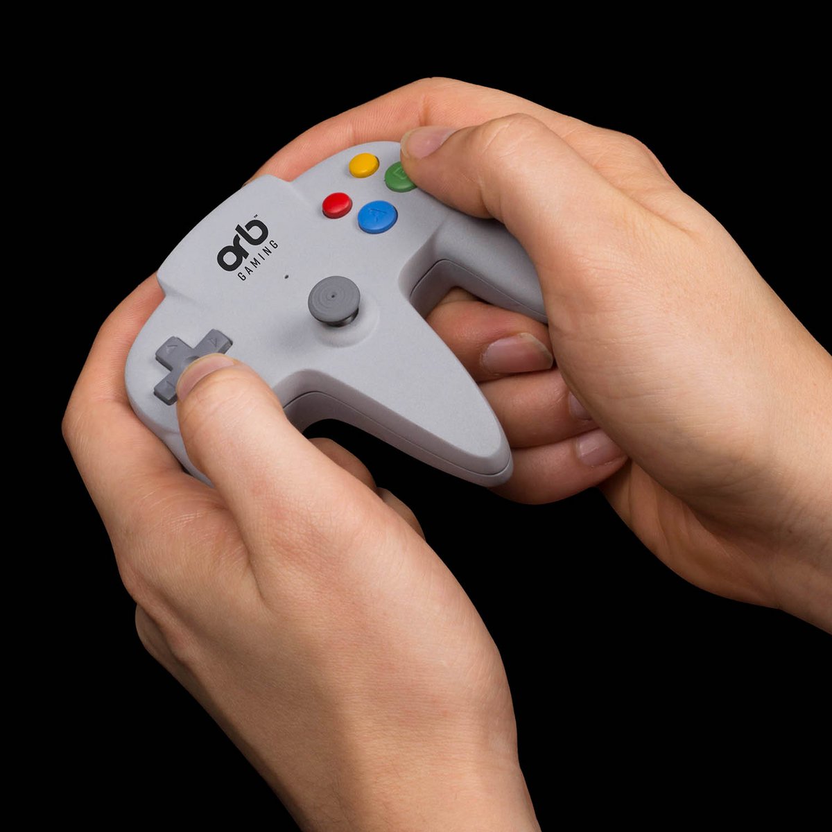 ORB - Retro Arcade Games TV Controller grey - incl. 200x 8-bit games