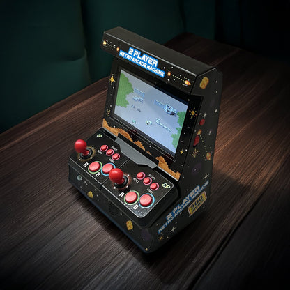 Mini arcade machine 300 spellen dubbele controller