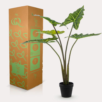 Kunstplant Alocasia Frydek 80 cm