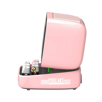 Divoom Ditoo Pro - Bluetooth speaker met instelbare pixelweergave - roze