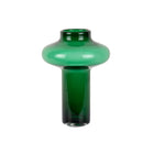 Vaas glas groen 20 cm