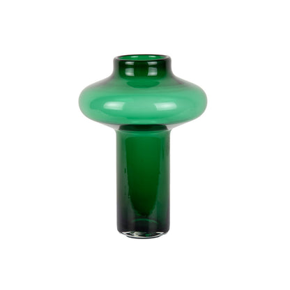 Vaas glas groen 20 cm