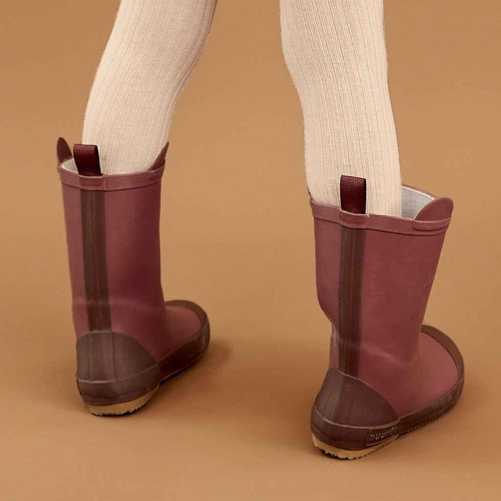 Rubberlaarzen kinderen mahogany