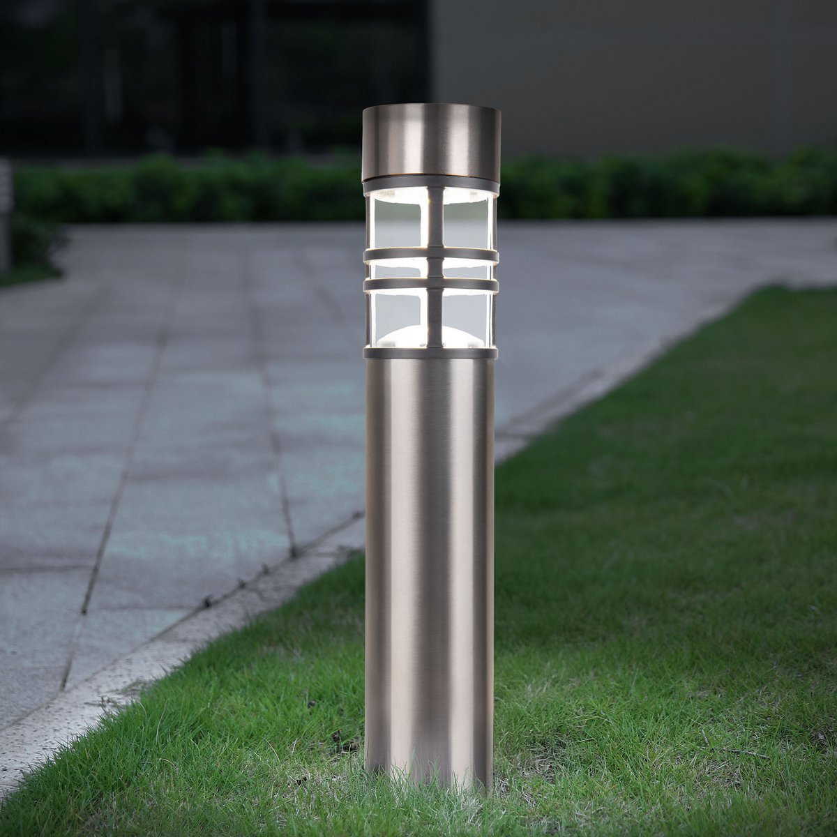 Decoratiespiesen set van 3 metaal kunststof warm wit led