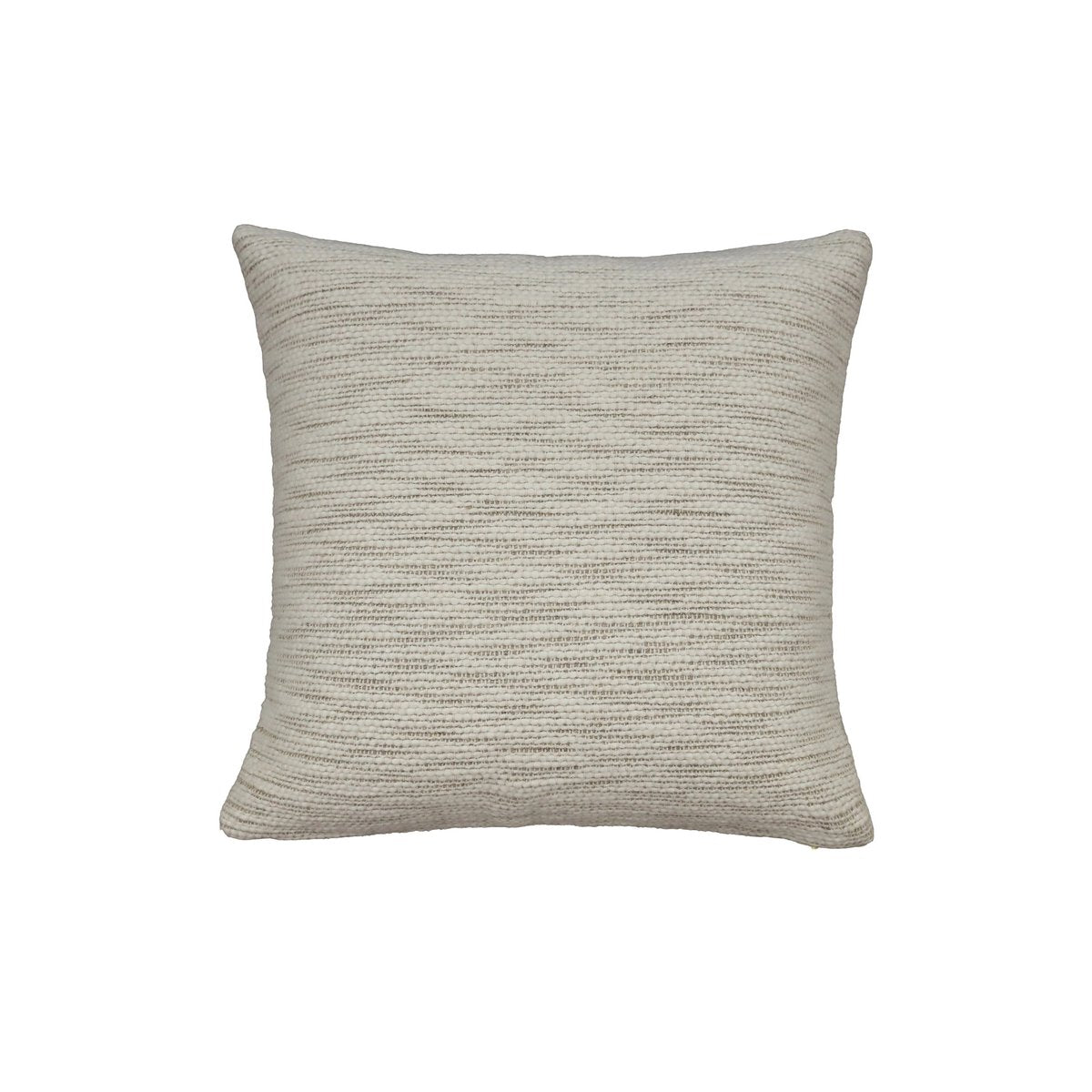 Kussenhoes 45x45 cm handgeweven katoen beige