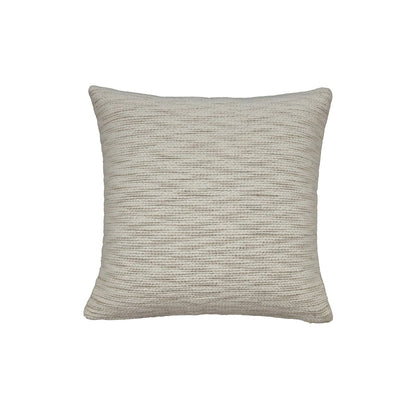 Kussenhoes 45x45 cm handgeweven katoen beige