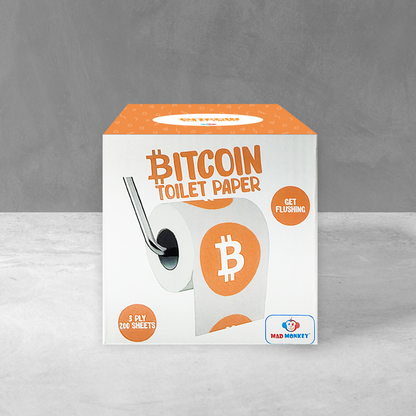 Bitcoin-designed toilet paper