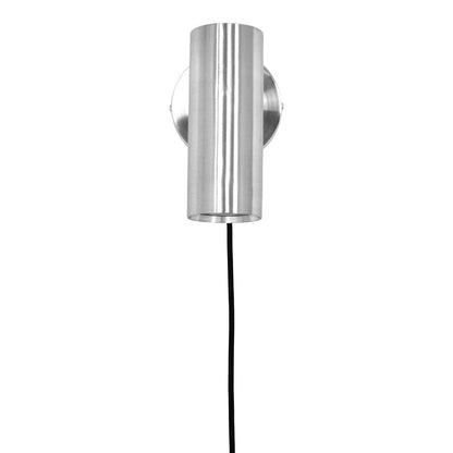 Paris Wandlamp, metaal, zilver