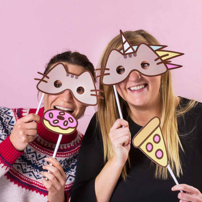 Pusheen Party - Selfie Photo Booth Kit