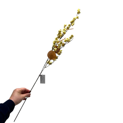 Kunstbloem zijde wit 83 cm