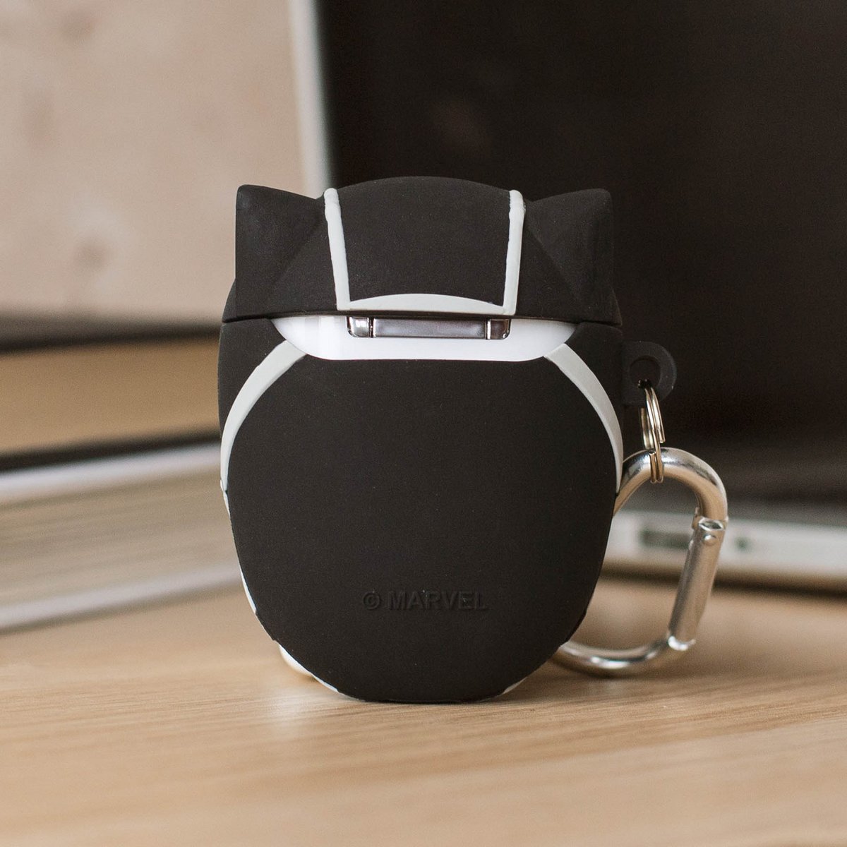 PowerSquad - 3D AirPods Case - Black Panther