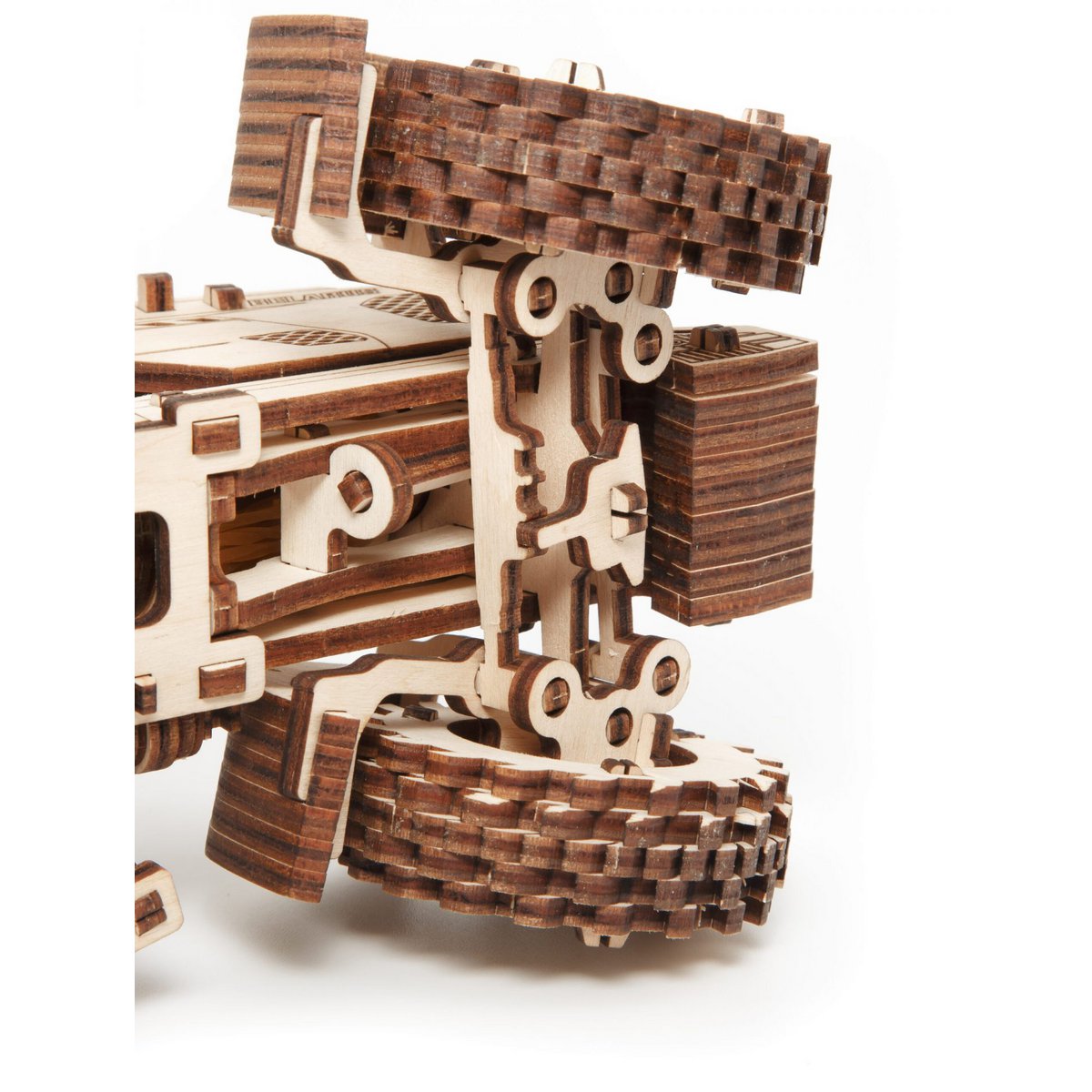 Houten tractor puzzel 269 onderdelen 21.8x11.8x15.5 cm