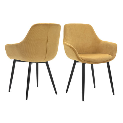 Eetkamerset massief acaciahout 160x85 cm